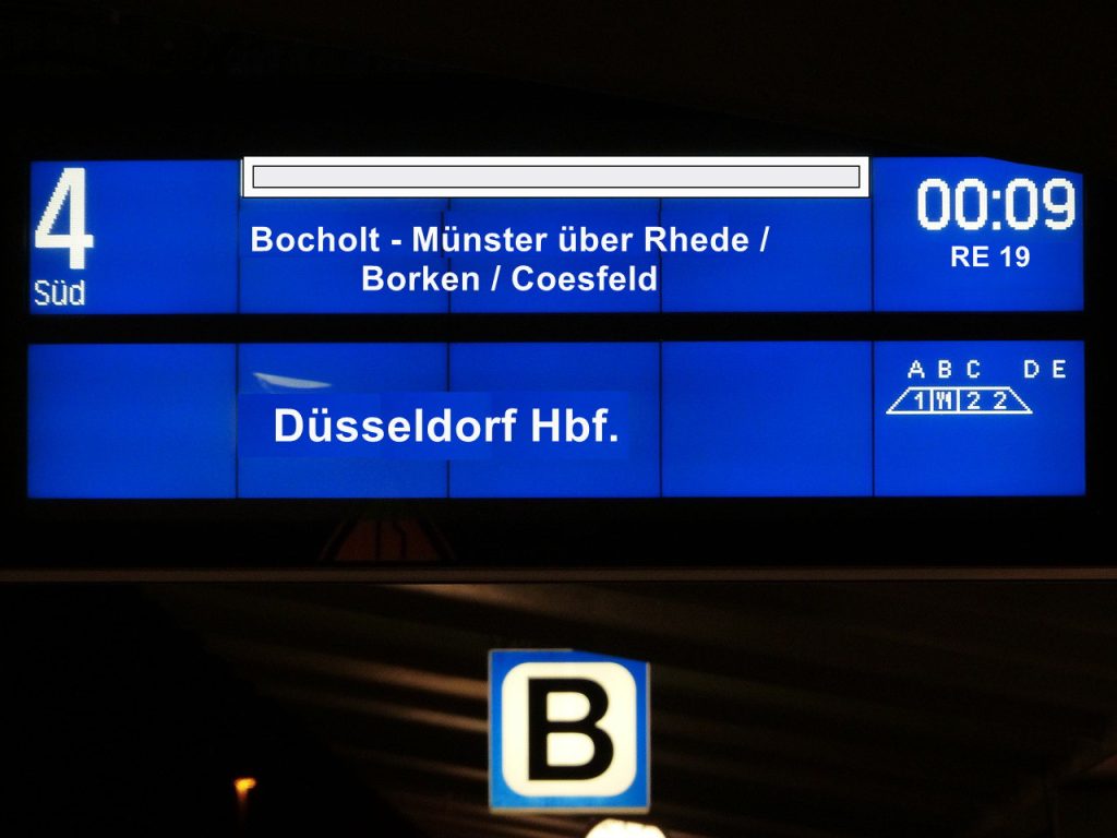 Noch ist es Zukunftsmusik - Die Politik ist am Zuge! Bocholt und die Region brauchen die Schienenanbindung an das Oberzentrum Münster! Quelle: www.pixaby.com/de